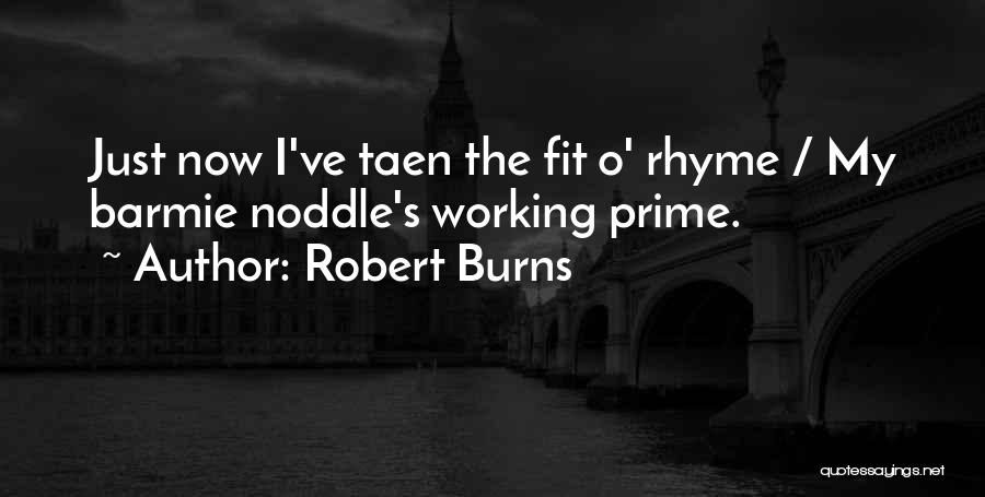 Rhyme Quotes By Robert Burns