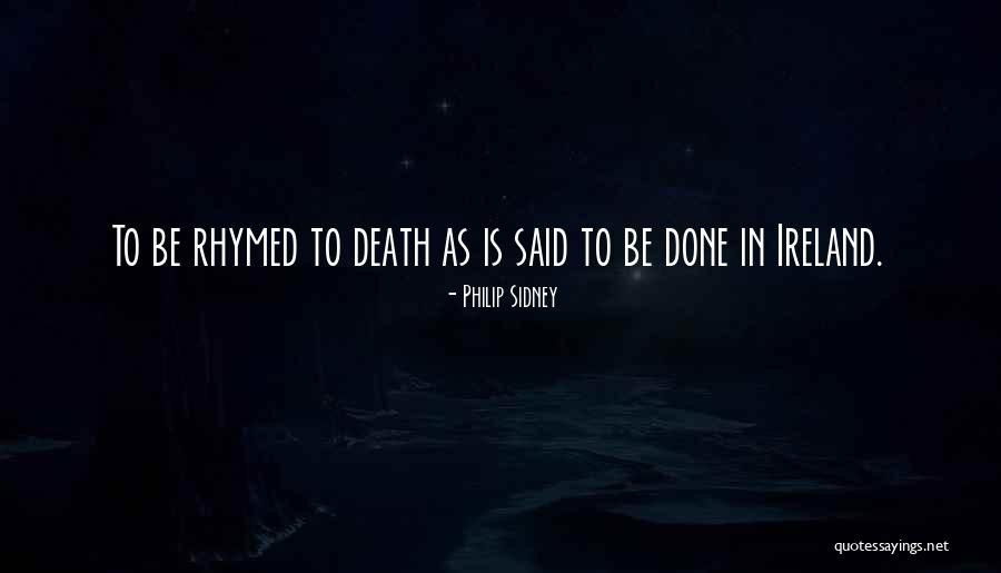 Rhymed Quotes By Philip Sidney Rhymed Quotes By Philip Sidney
