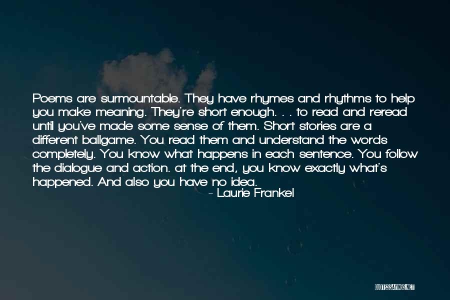 Rhymes Quotes By Laurie Frankel Rhymes Quotes By Laurie Frankel