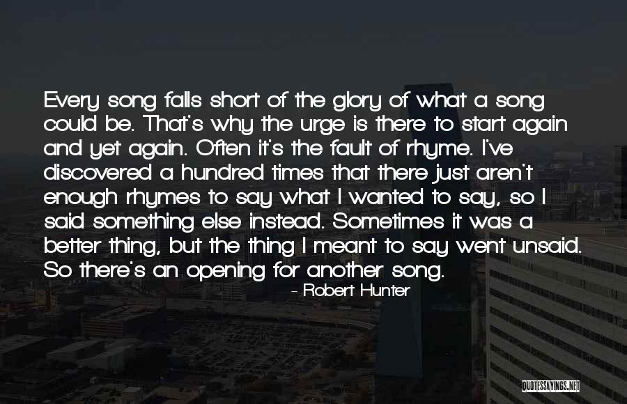 Rhymes Quotes By Robert Hunter Rhymes Quotes By Robert Hunter
