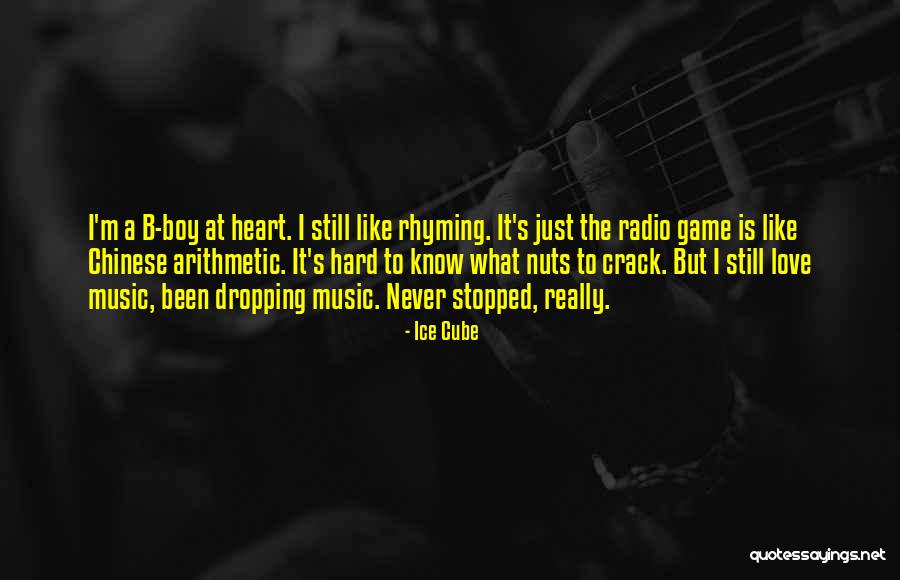 Rhyming Love Quotes By Ice Cube