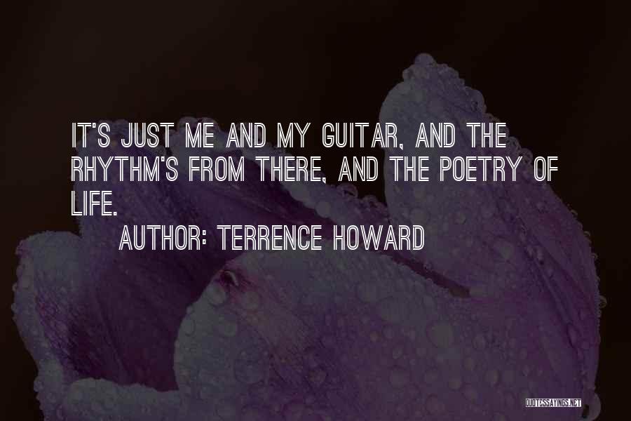 Rhythm Guitar Quotes By Terrence Howard