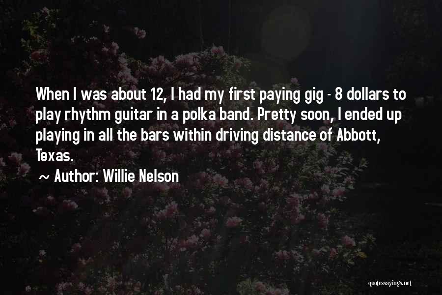 Rhythm Guitar Quotes By Willie Nelson