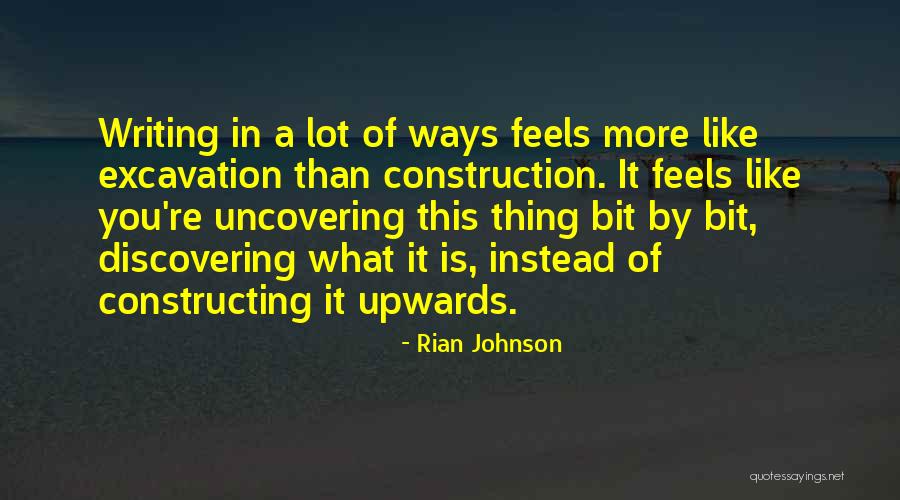 Rian Johnson Quotes 937655 Rian Johnson Quotes 937655