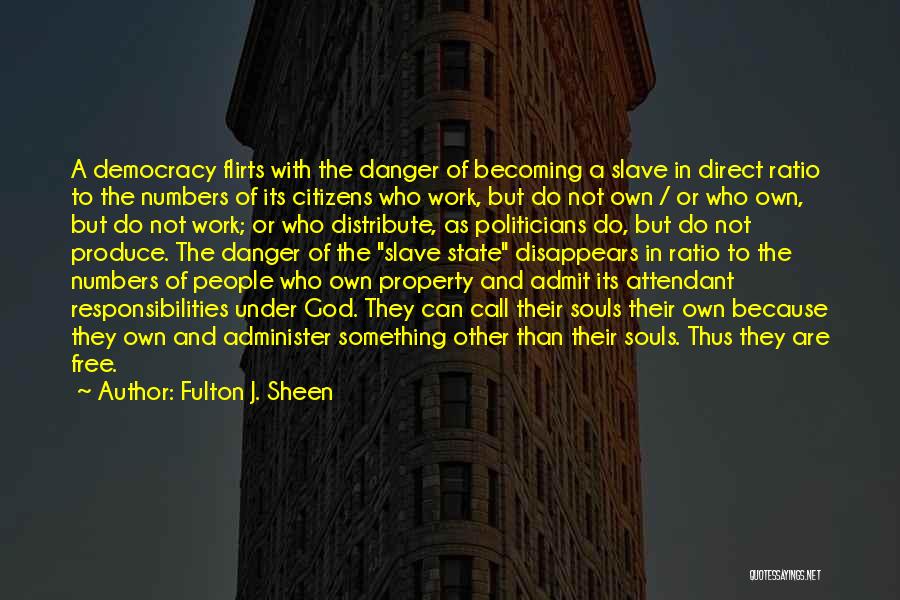 Ribahin Quotes By Fulton J. Sheen