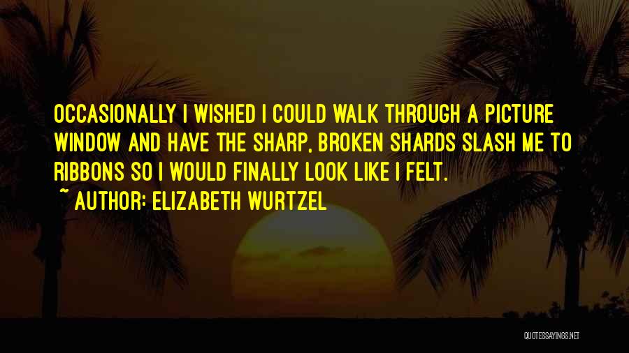 Ribbons Quotes By Elizabeth Wurtzel