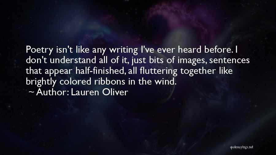 Ribbons Quotes By Lauren Oliver