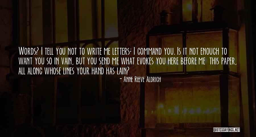 Ribere A Quotes By Anne Reeve Aldrich Ribere A Quotes By Anne Reeve Aldrich