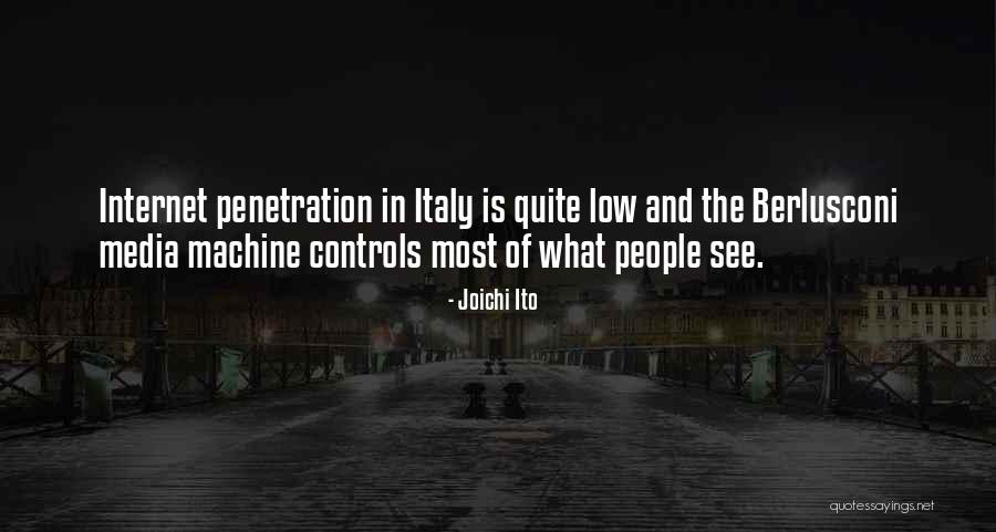 Ric Segreto Quotes By Joichi Ito Ric Segreto Quotes By Joichi Ito