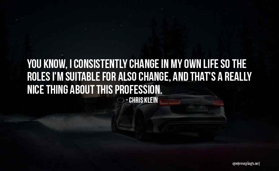 Riccardo Mandolini Quotes By Chris Klein Riccardo Mandolini Quotes By Chris Klein