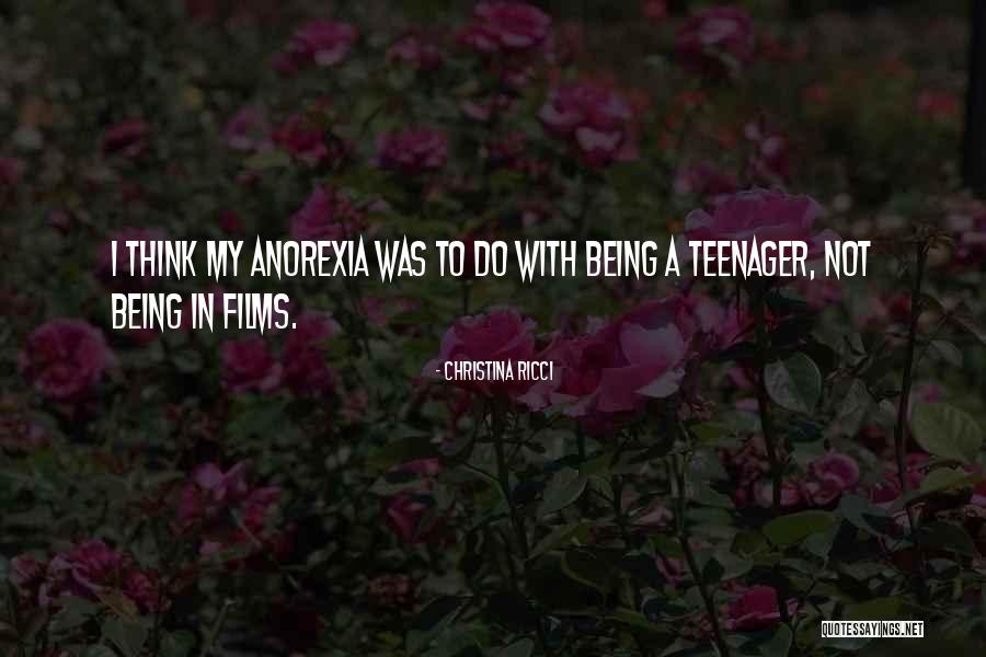 Ricci Quotes By Christina Ricci Ricci Quotes By Christina Ricci