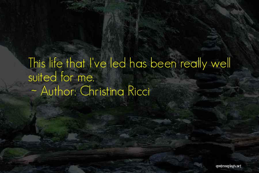 Ricci Quotes By Christina Ricci