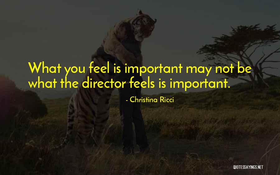 Ricci Quotes By Christina Ricci Ricci Quotes By Christina Ricci