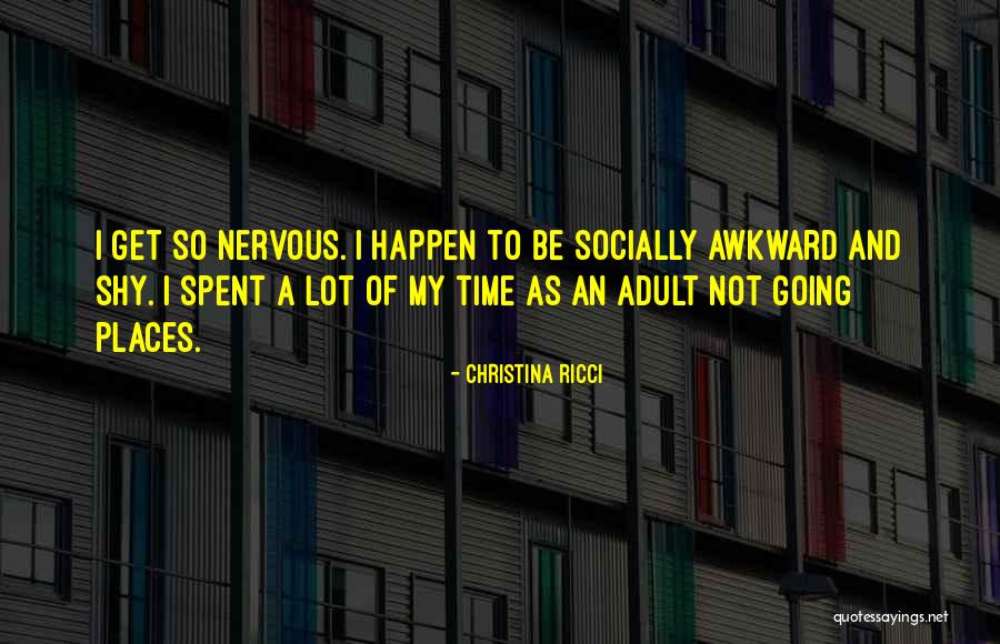 Ricci Quotes By Christina Ricci Ricci Quotes By Christina Ricci