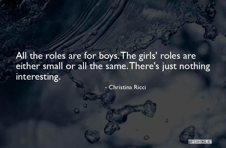 Ricci Quotes By Christina Ricci