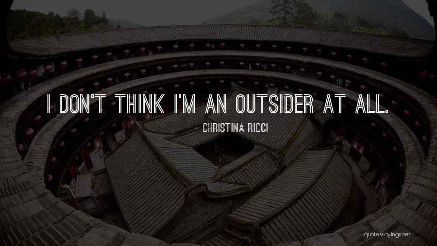 Ricci Quotes By Christina Ricci