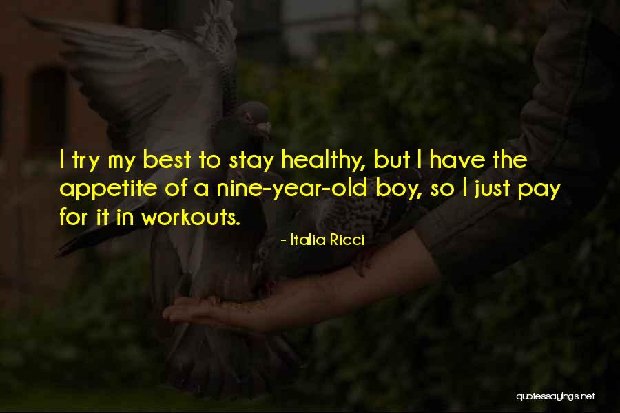 Ricci Quotes By Italia Ricci