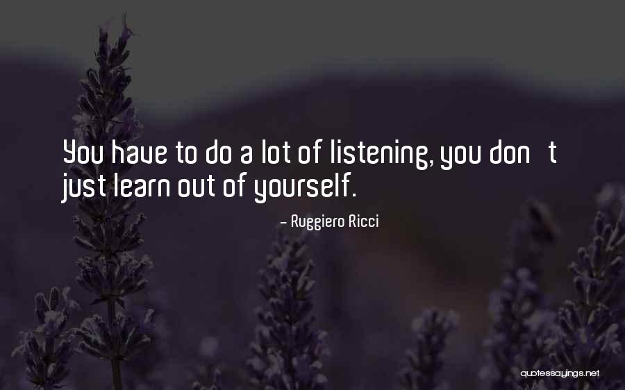 Ricci Quotes By Ruggiero Ricci Ricci Quotes By Ruggiero Ricci