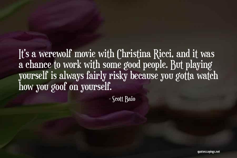 Ricci Quotes By Scott Baio Ricci Quotes By Scott Baio
