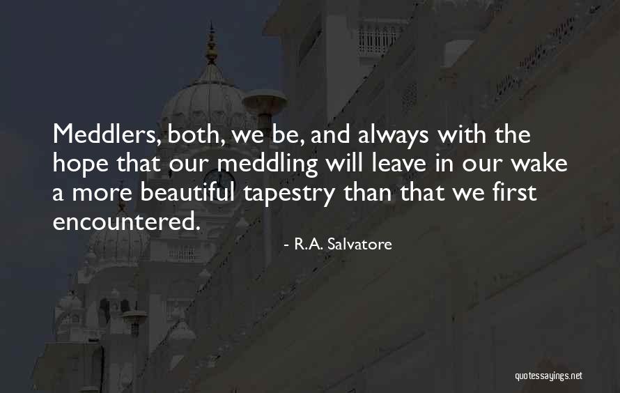 Ricciardelli Small Quotes By R.A. Salvatore Ricciardelli Small Quotes By R.A. Salvatore