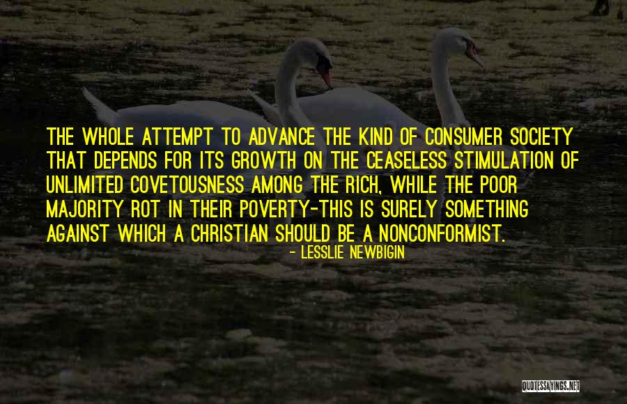 Rich Against Poor Quotes By Lesslie Newbigin Rich Against Poor Quotes By Lesslie Newbigin