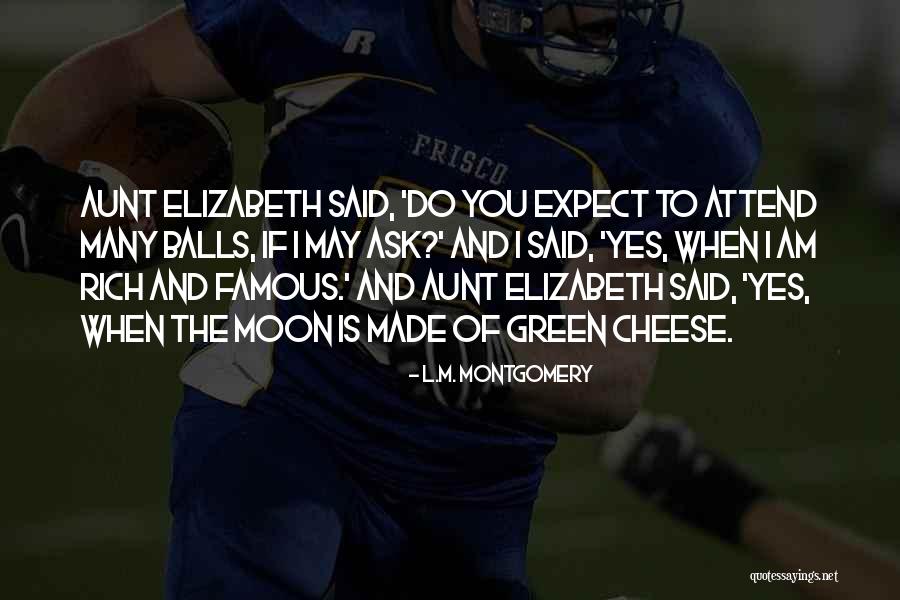 Rich And Famous Funny Quotes By L.M. Montgomery Rich And Famous Funny Quotes By L.M. Montgomery