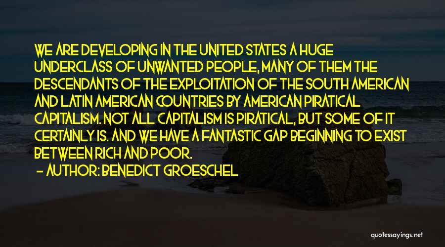 Rich And Poor Gap Quotes By Benedict Groeschel