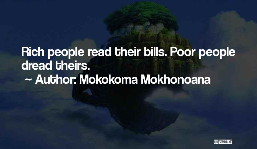 Rich And Poor Inequality Quotes By Mokokoma Mokhonoana