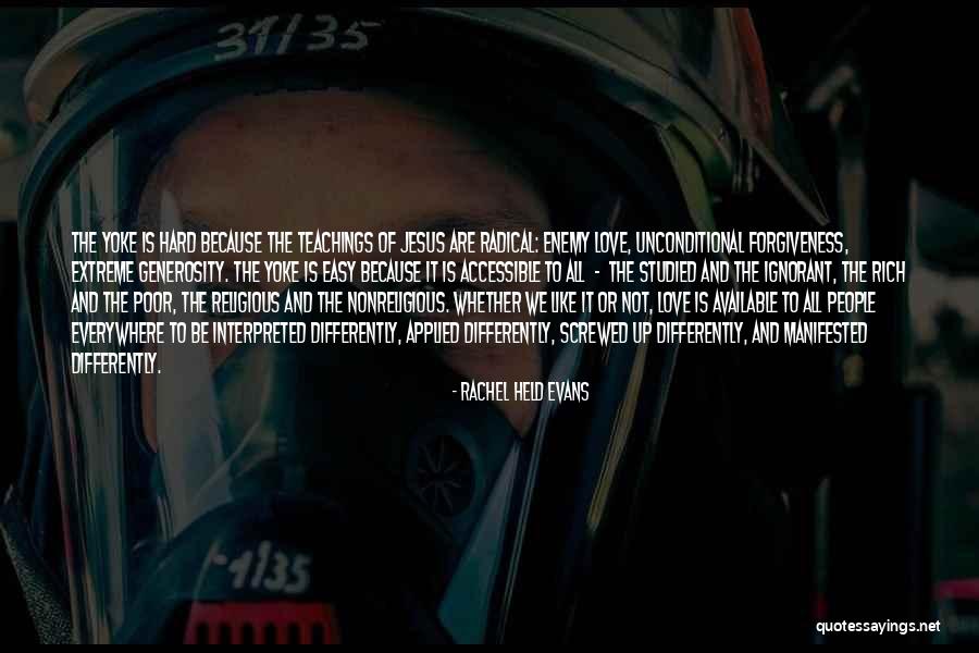 Rich And Poor Love Quotes By Rachel Held Evans Rich And Poor Love Quotes By Rachel Held Evans