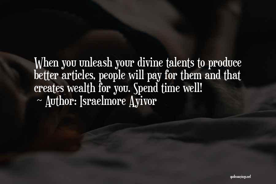 Rich And Wealthy Quotes By Israelmore Ayivor