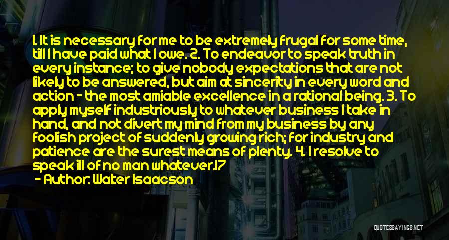 Rich Business Quotes By Walter Isaacson