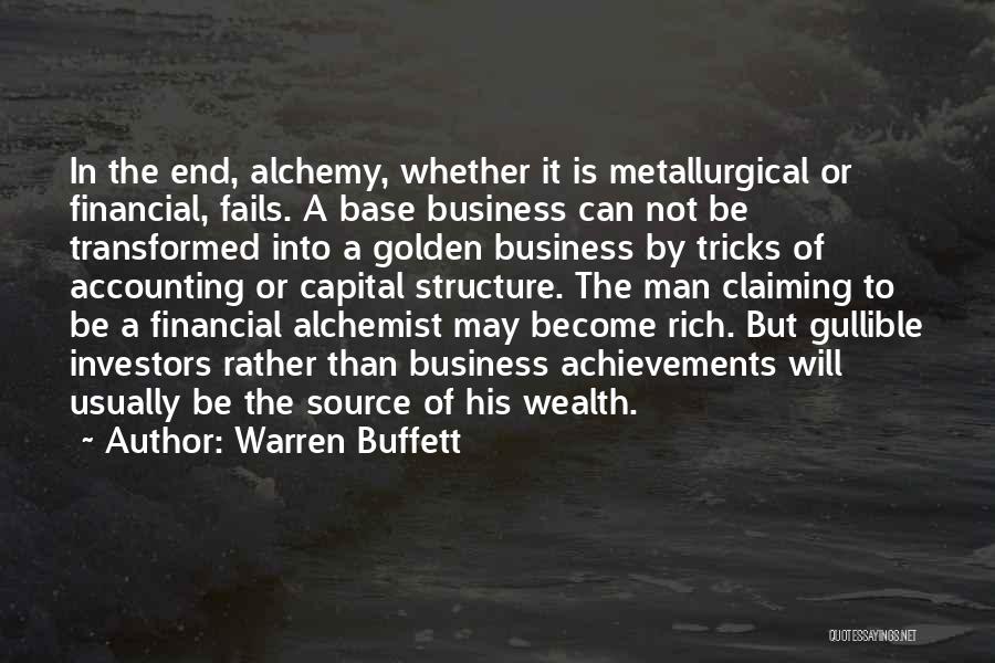 Rich Business Quotes By Warren Buffett