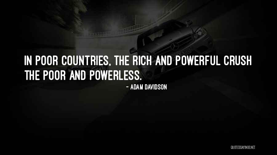 Rich Countries Quotes By Adam Davidson