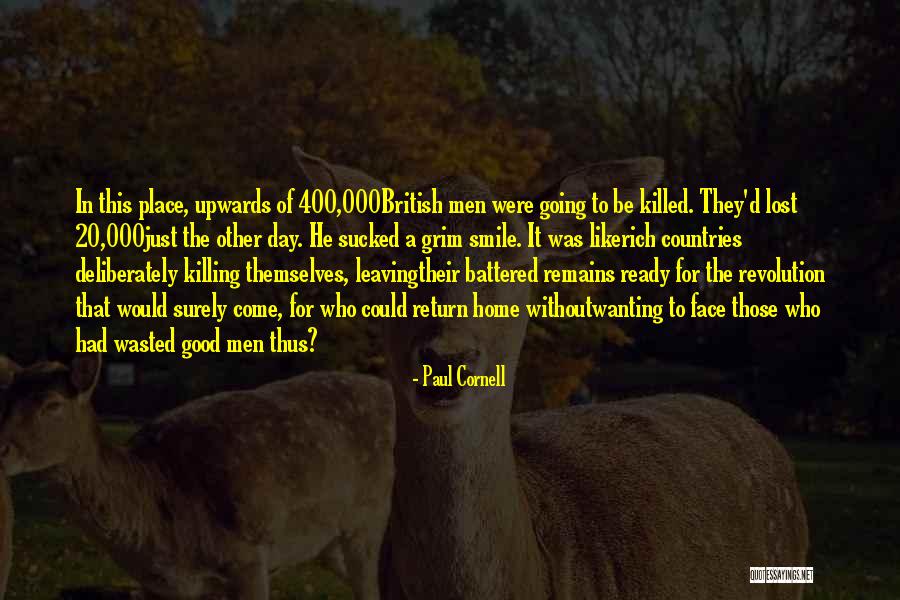 Rich Countries Quotes By Paul Cornell Rich Countries Quotes By Paul Cornell