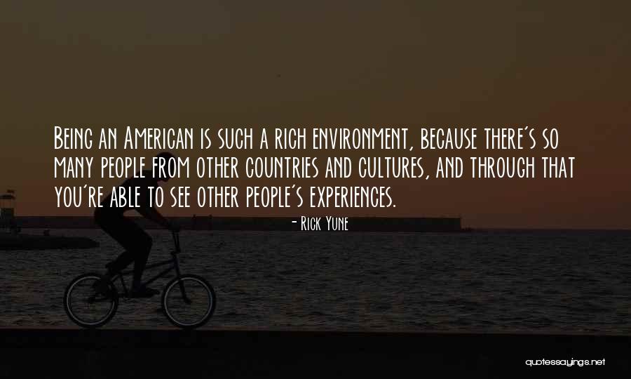 Rich Countries Quotes By Rick Yune