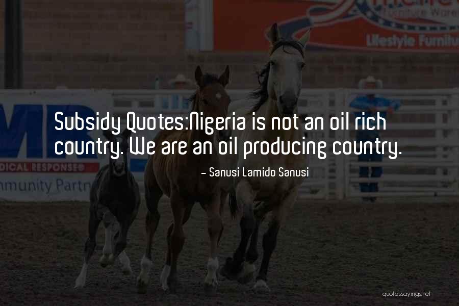 Rich Countries Quotes By Sanusi Lamido Sanusi