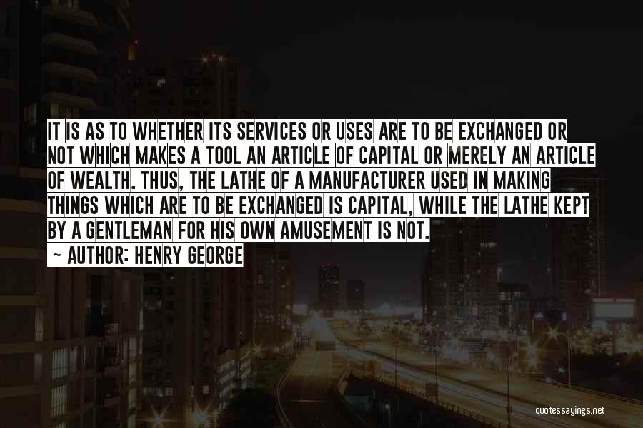 Rich Dad Poor Dad Chapter 1 Quotes By Henry George