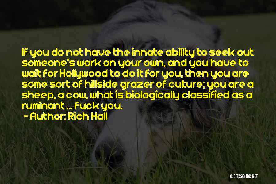 Rich Hall Quotes 428811