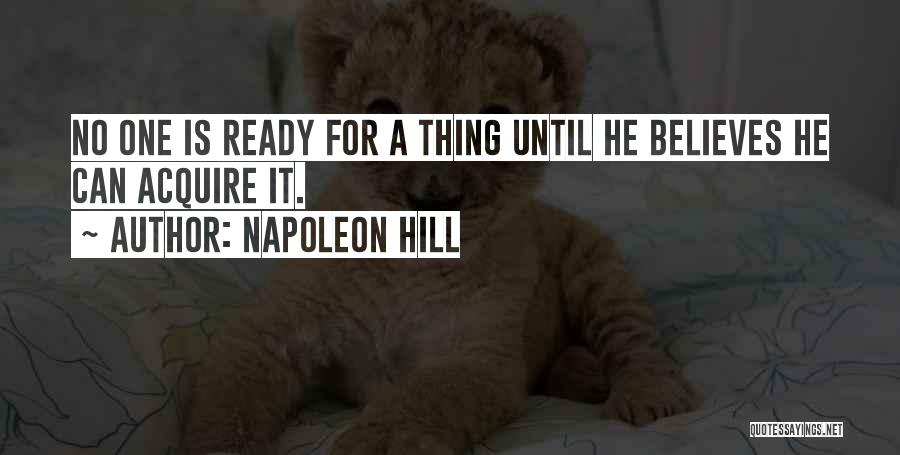 Rich Hill Quotes By Napoleon Hill