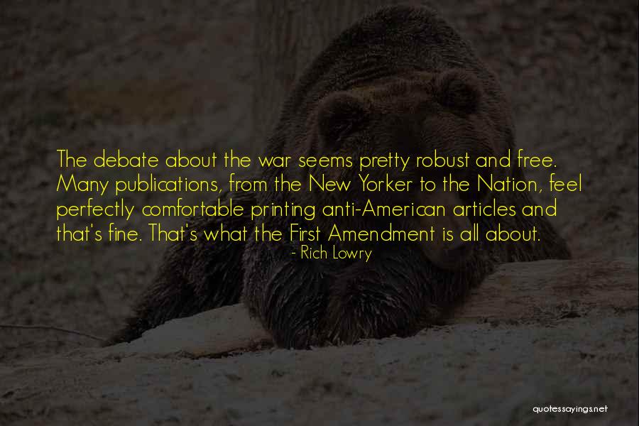 Rich Lowry Quotes 2144082