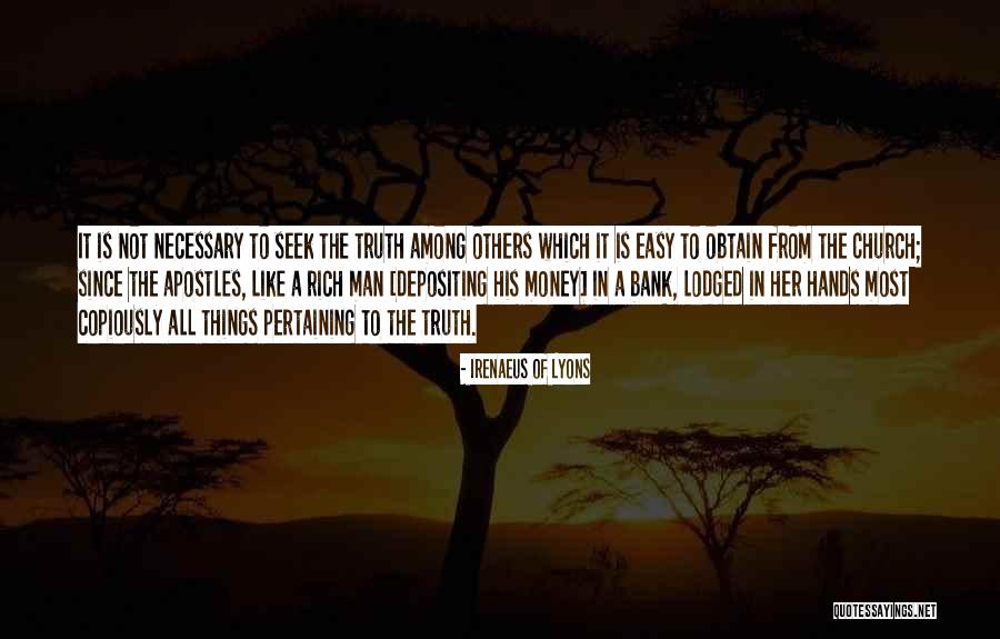Rich Man Money Quotes By Irenaeus Of Lyons Rich Man Money Quotes By Irenaeus Of Lyons