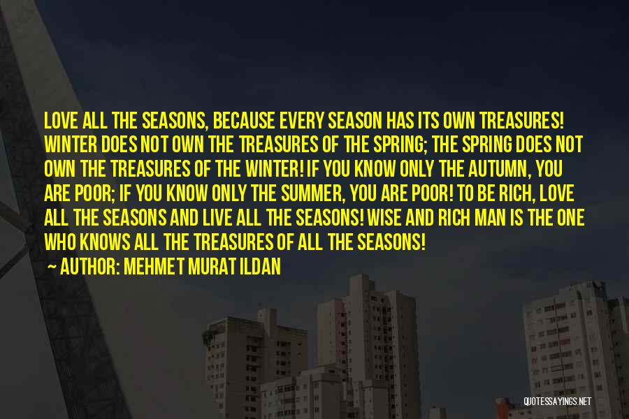 Rich Man Poor Man Quotes By Mehmet Murat Ildan