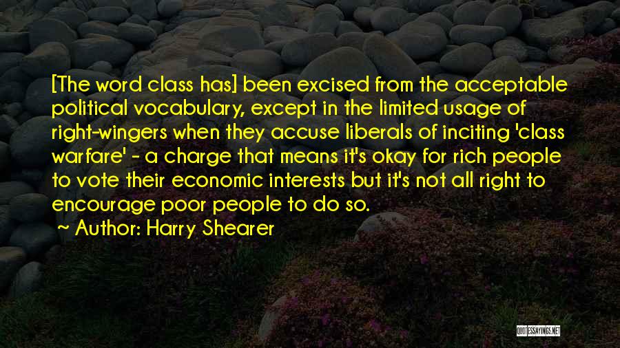 Rich Vocabulary Quotes By Harry Shearer