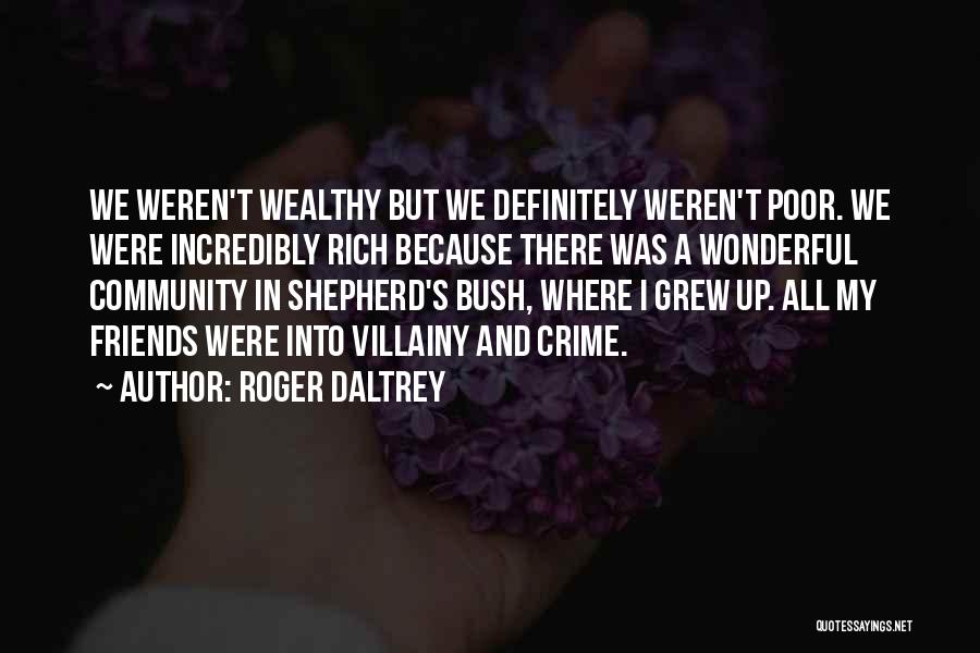 Rich Wealthy Quotes By Roger Daltrey