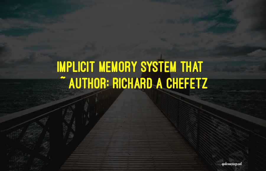 Richard A Chefetz Quotes 1987194