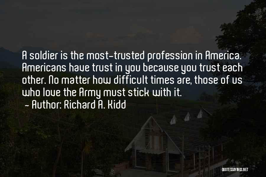 Richard A. Kidd Quotes 1730942