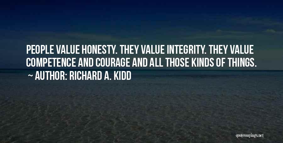 Richard A. Kidd Quotes 845930