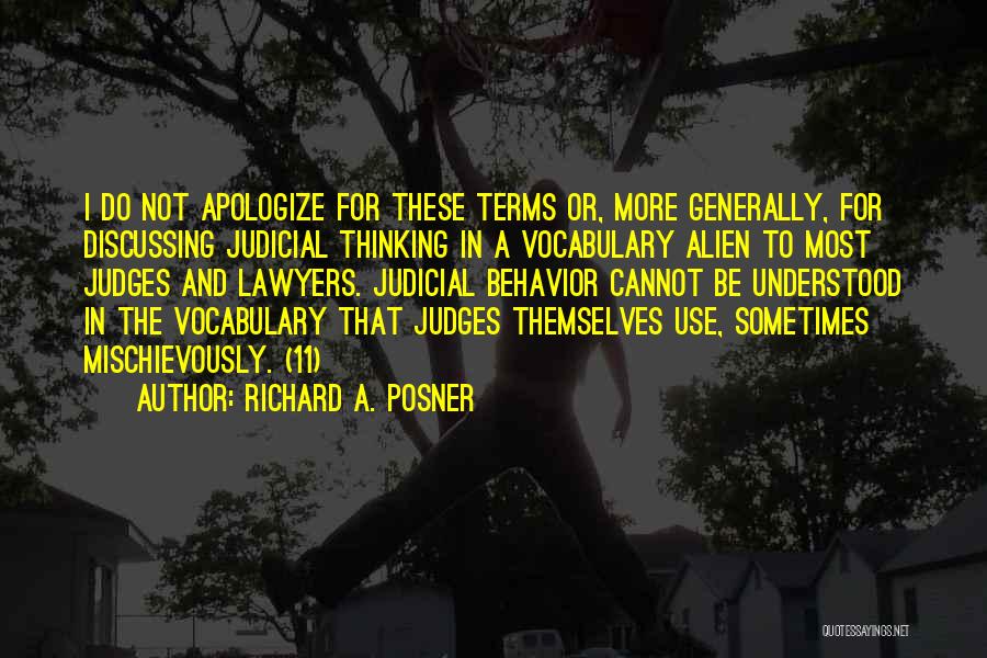 Richard A. Posner Quotes 283360