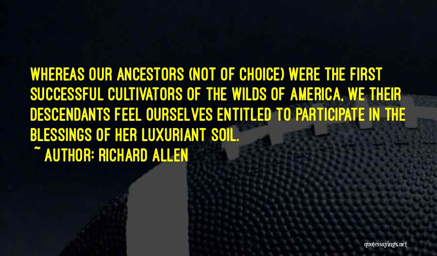 Richard Allen Quotes 708074