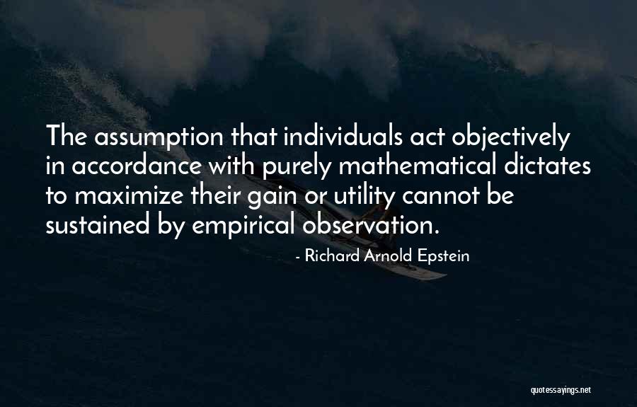 Richard Arnold Epstein Quotes 2192944